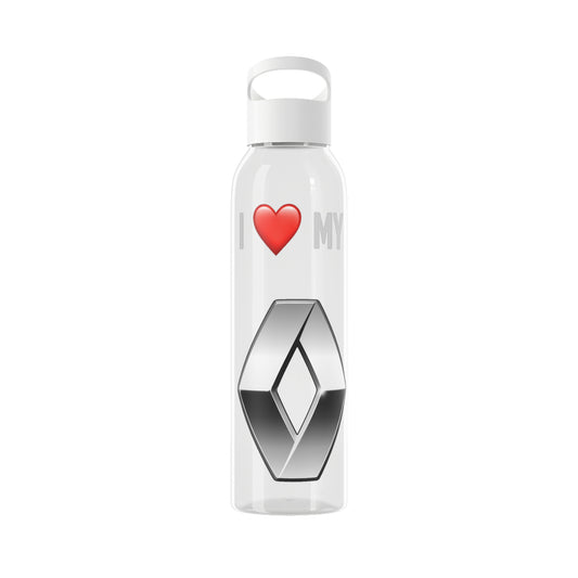 Renault - I Love My Renault 22oz Water Bottle