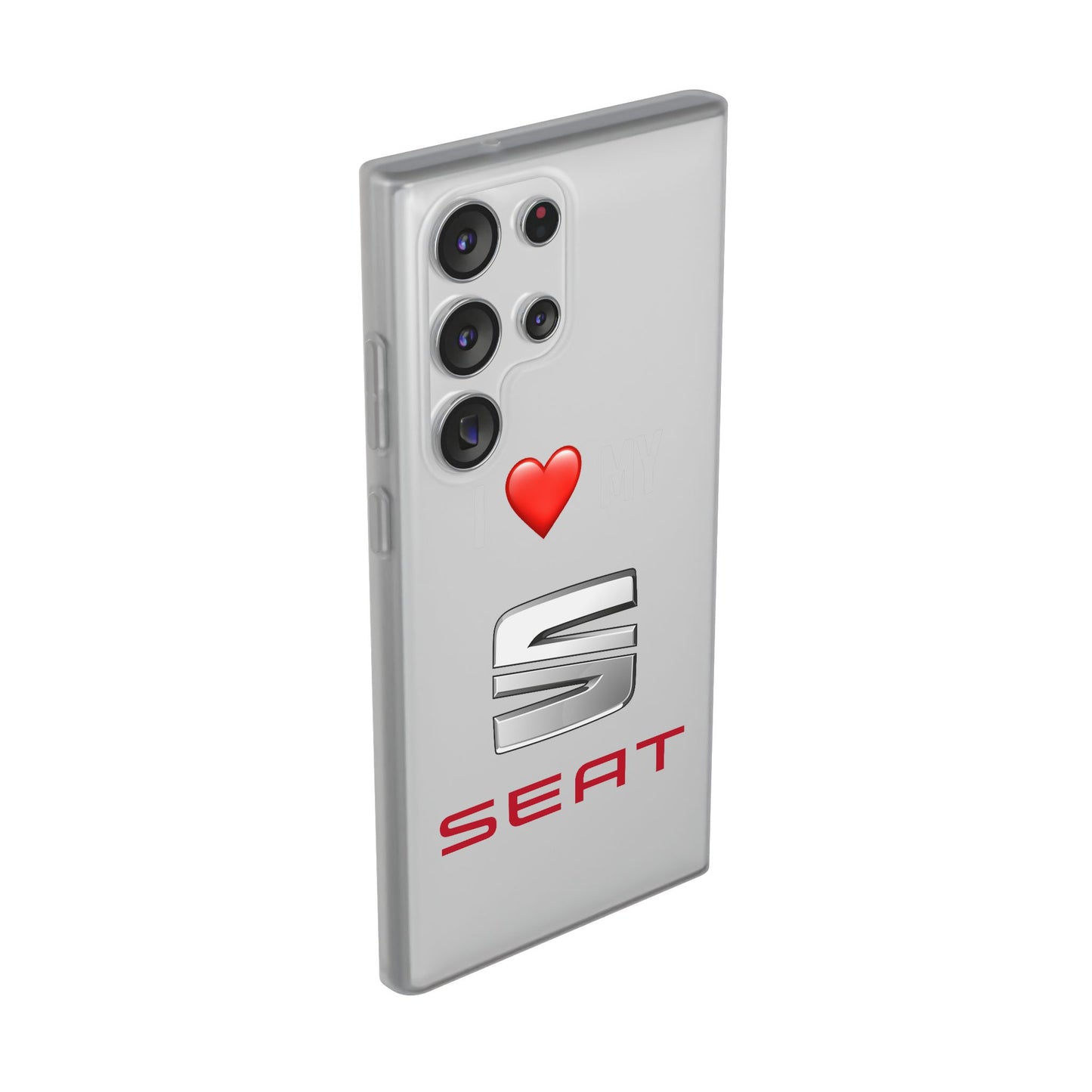 Seat Phone Case - Flexible And Frosted TPU Plastic I Love My Seat Phone Case