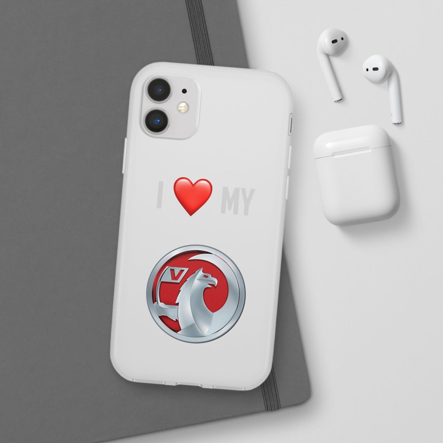 Vauxhall Phone Case - Flexible And Frosted TPU Plastic I Love My Vauxhall Phone Case