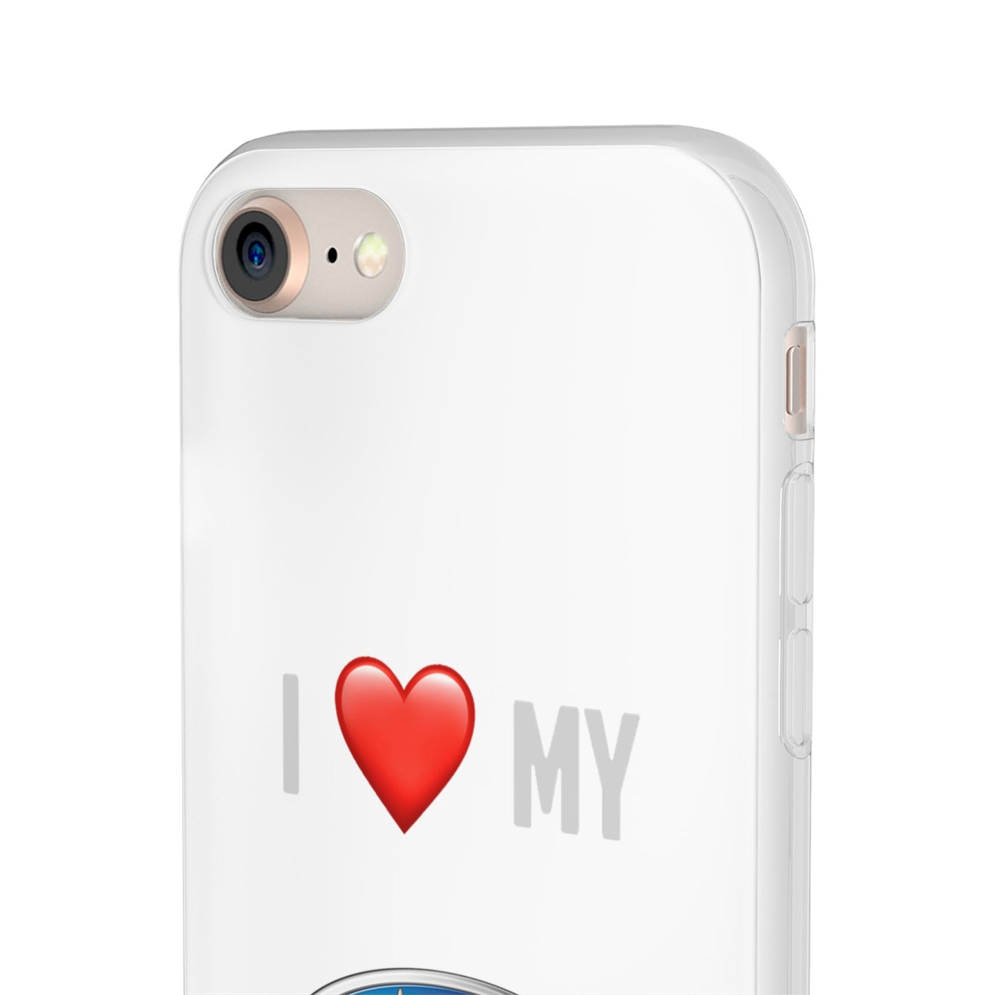 Subaru Phone Case - Flexible And Frosted TPU Plastic I Love My Subaru Phone Case