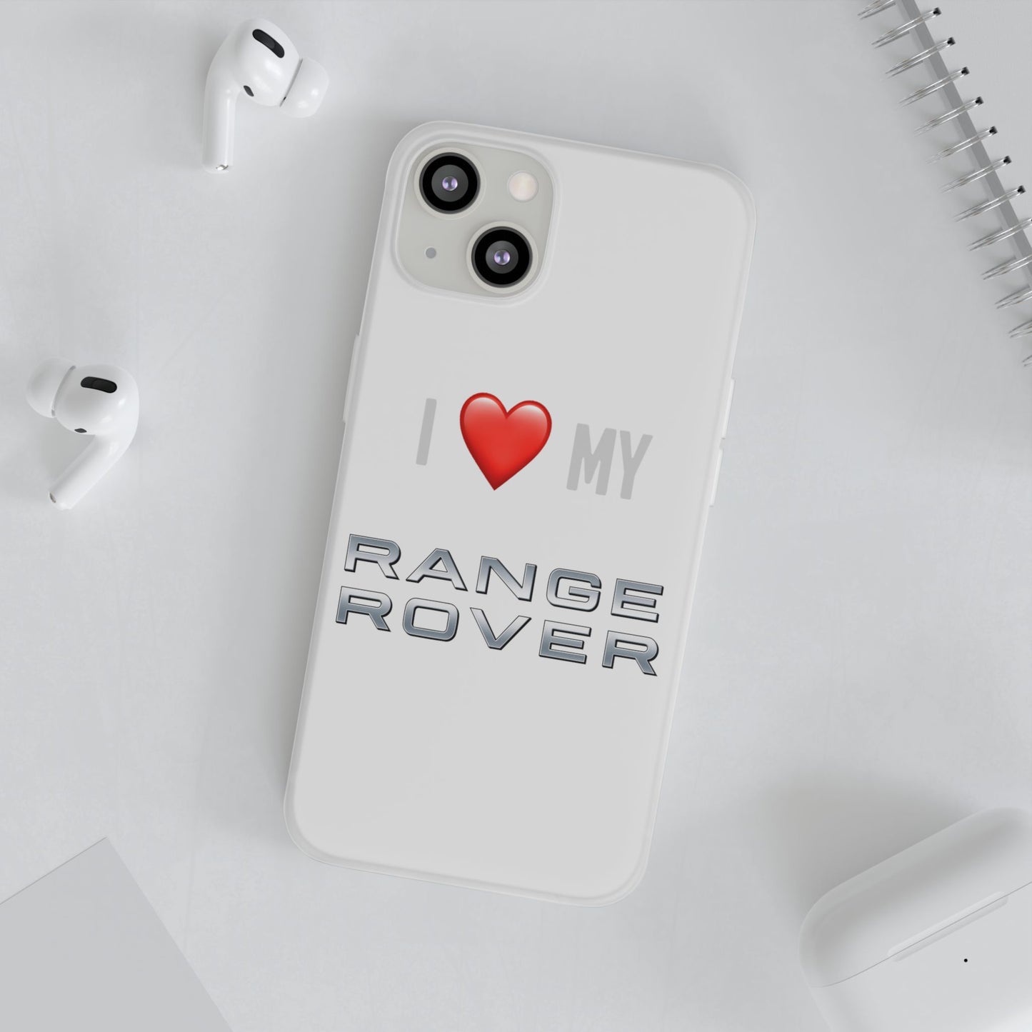 Range Rover Phone Case - Flexible And Frosted TPU Plastic I Love My Range Rover Phone Case