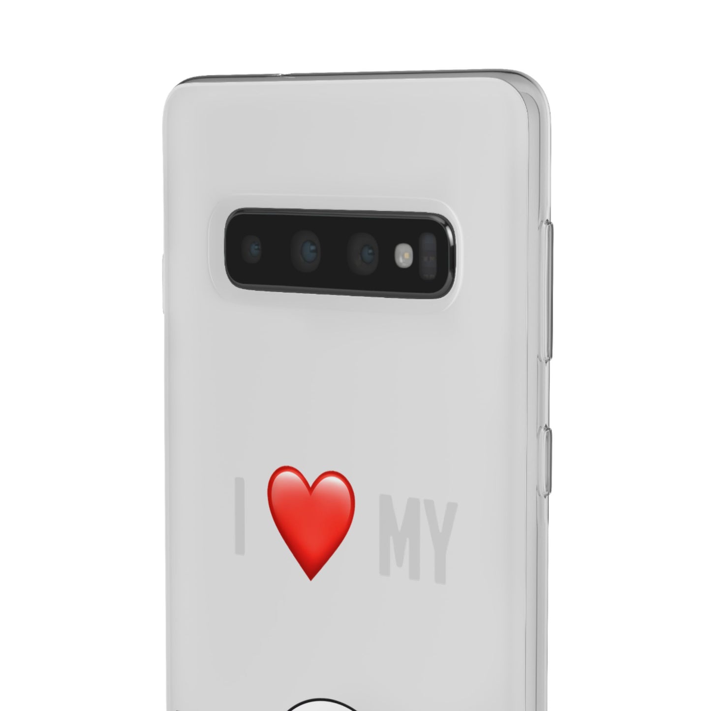 Mini Phone Case - Flexible And Frosted TPU Plastic I Love My Mini Phone Case