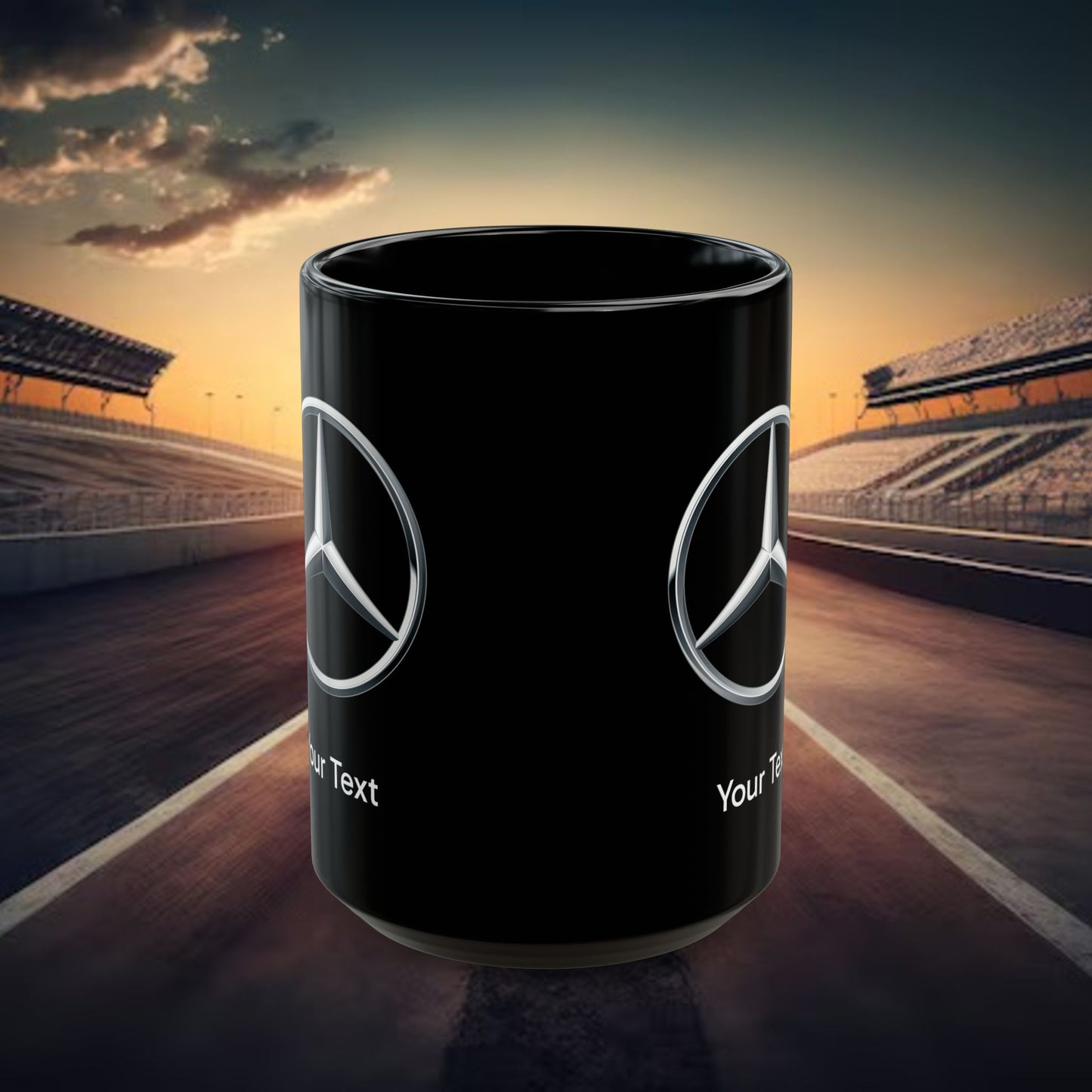 Mercedes Benz Mug (With or Without Personalisation) 11oz or 15oz. Perfect Gift