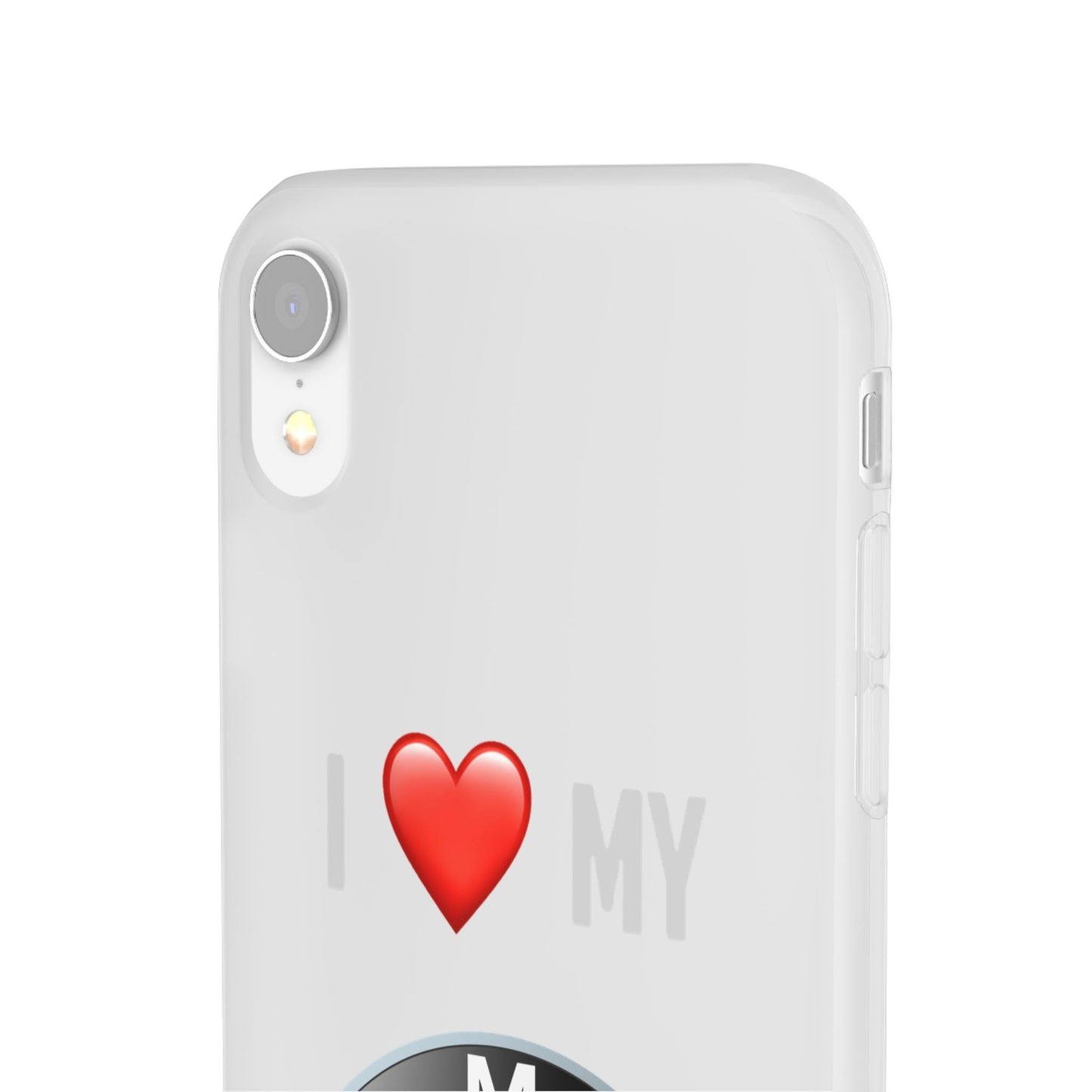 BMW Phone Case - Flexible And Frosted TPU Plastic I Love My BMW Phone Case