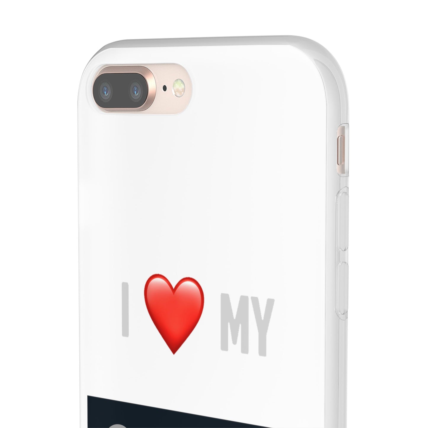 Smart Phone Case - Flexible And Frosted TPU Plastic I Love My Smart Phone Case