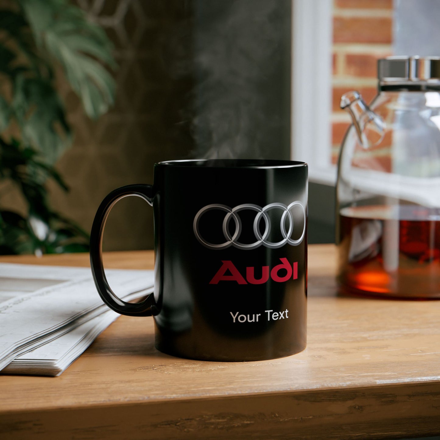 Audi Mug (With or Without Personalisation) 11oz or 15oz. Perfect Gift