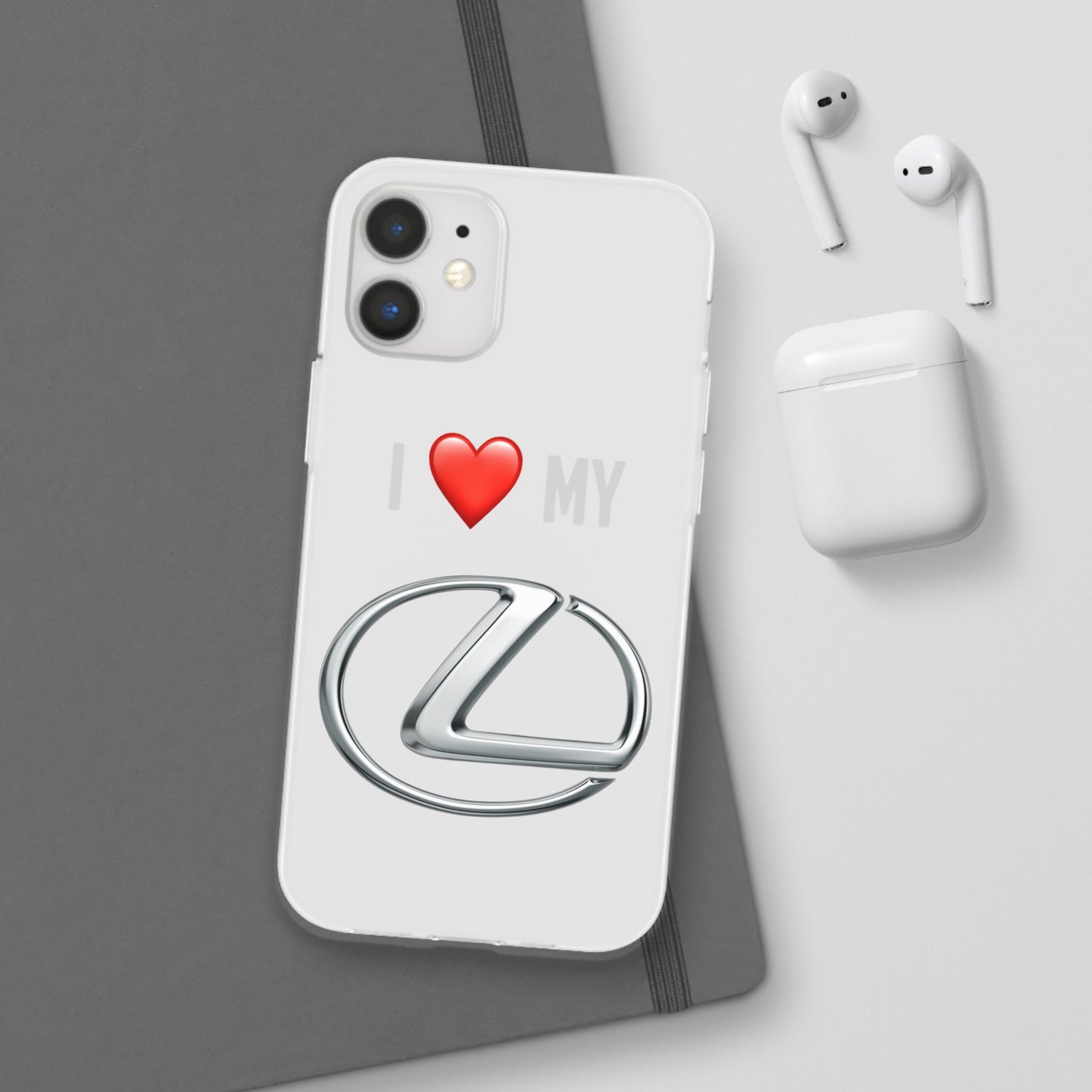 Lexus Phone Case - Flexible And Frosted TPU Plastic I Love My Lexus Phone Case