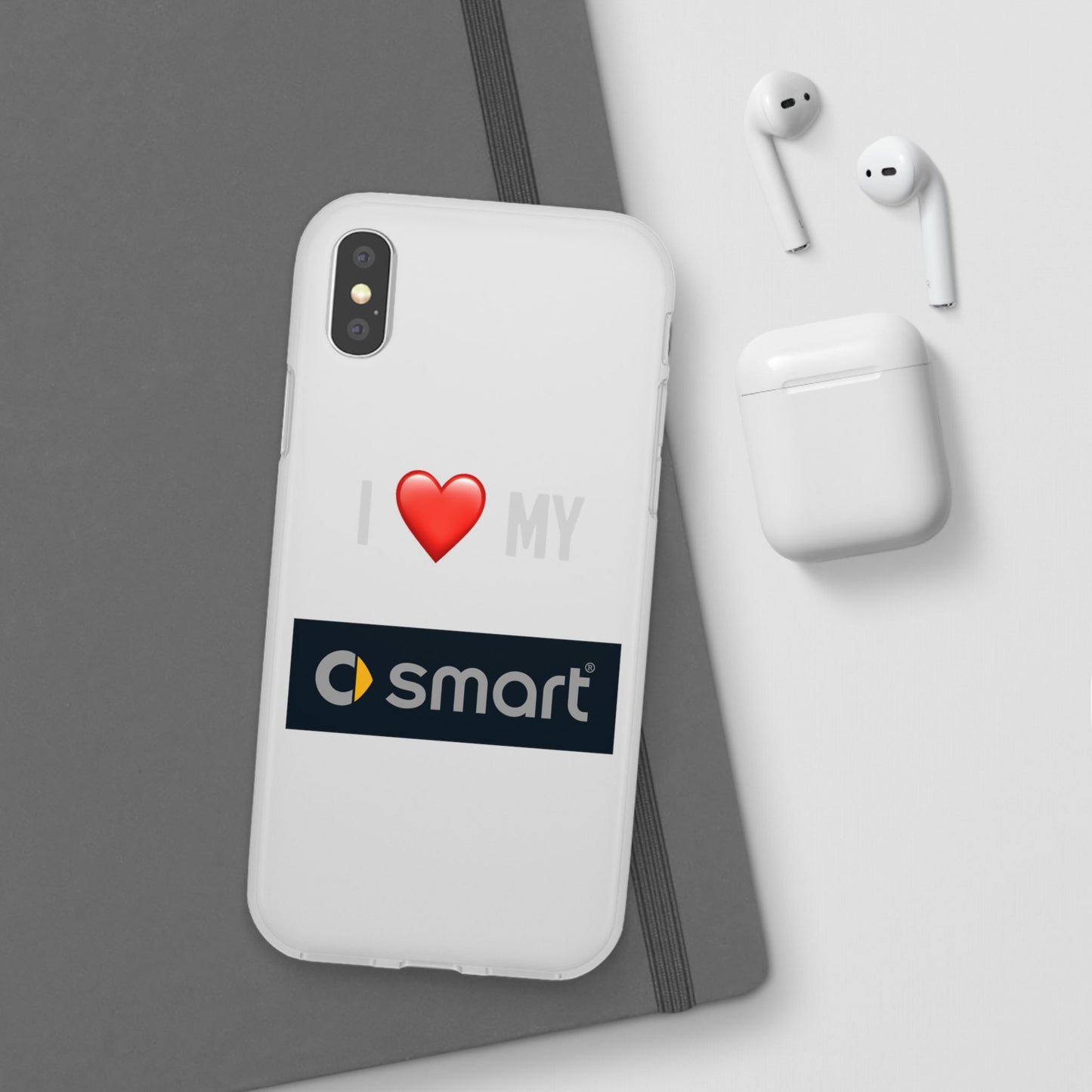 Smart Phone Case - Flexible And Frosted TPU Plastic I Love My Smart Phone Case