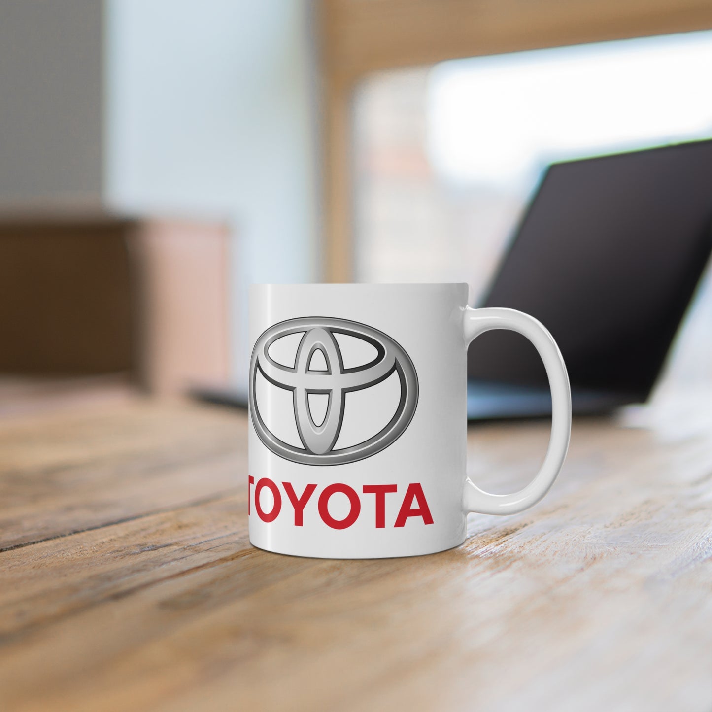 Toyota  - I Love my Toyota White Ceramic Coffee Cup 11oz, 15oz