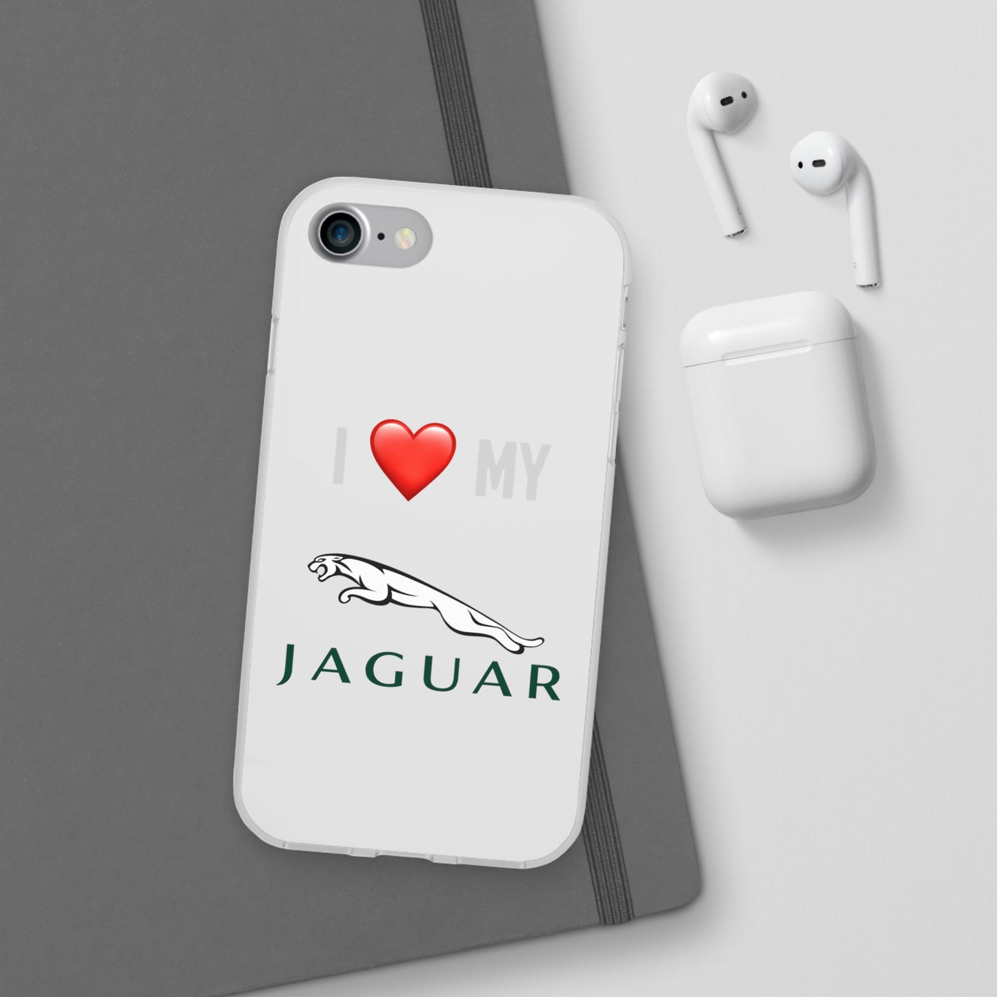 Jaguar Phone Case - Flexible And Frosted TPU Plastic I Love My Jaguar Phone Case