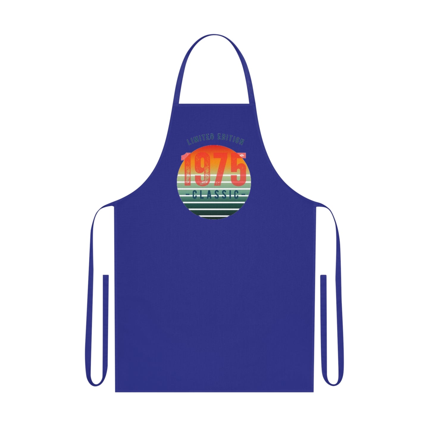Personalised Custom Limited Edition 1975 Cotton Apron