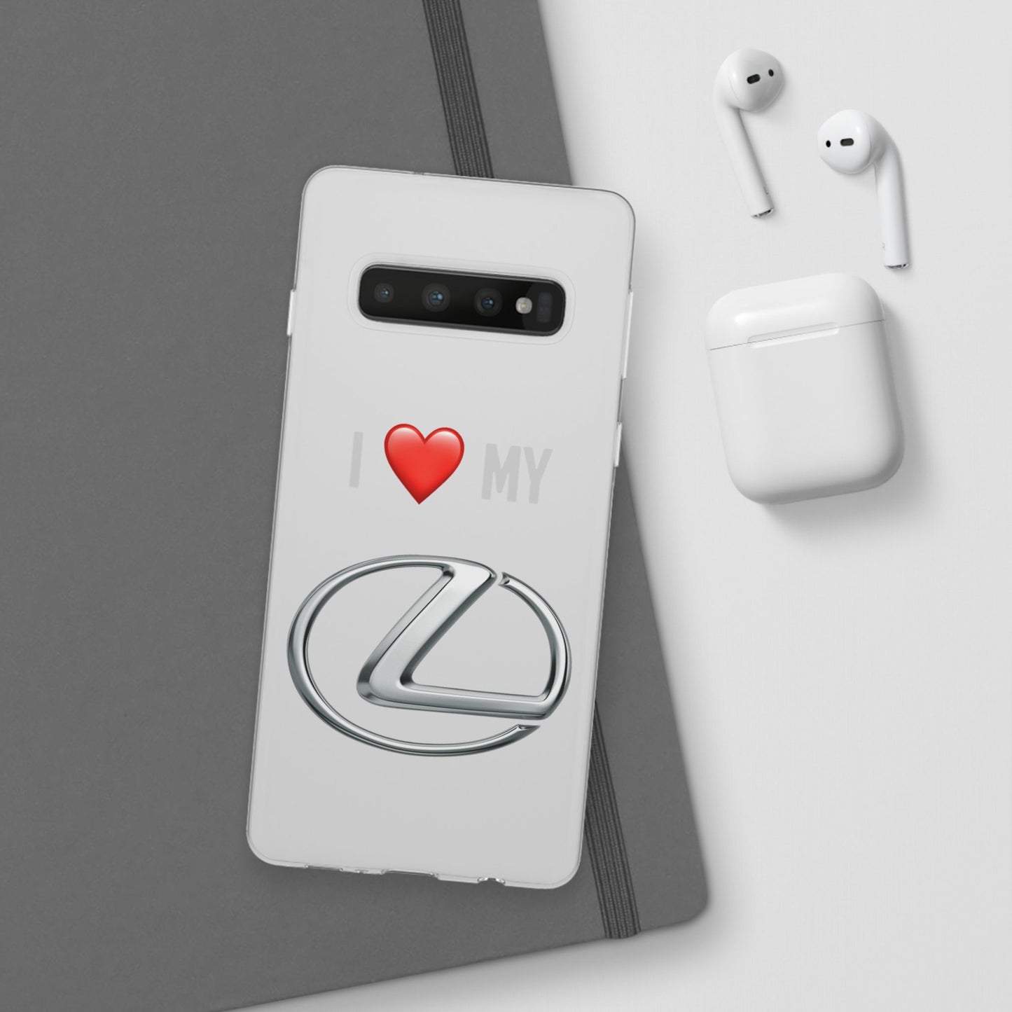 Lexus Phone Case - Flexible And Frosted TPU Plastic I Love My Lexus Phone Case