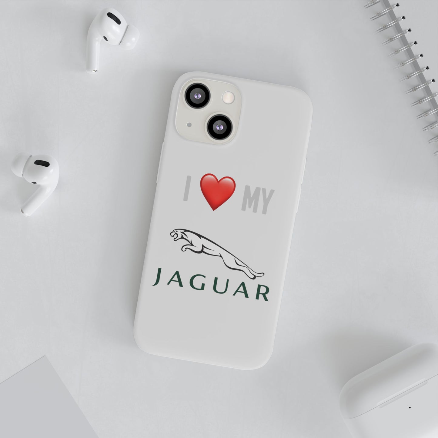 Jaguar Phone Case - Flexible And Frosted TPU Plastic I Love My Jaguar Phone Case