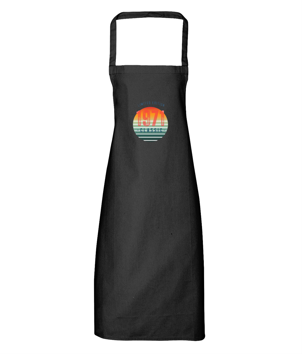 Limited Edition Classic 1971 Apron 100% Cotton GC