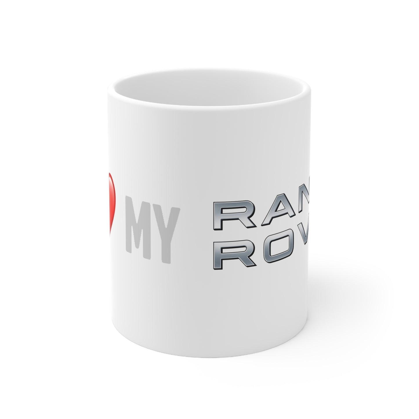 Range Rover  - I Love my Range Rover White Ceramic Coffee Cup 11oz, 15oz