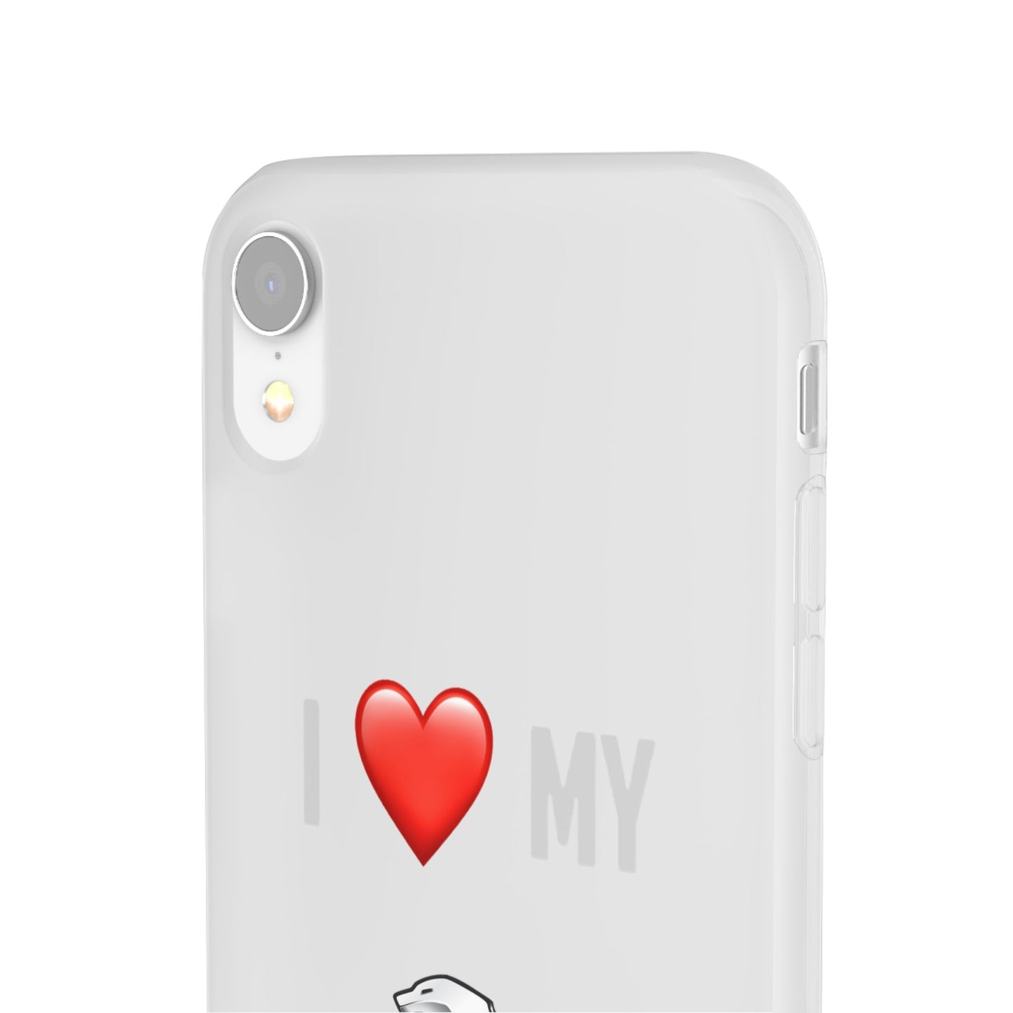 Peugeot Phone Case - Flexible And Frosted TPU Plastic I Love My Peugeot Phone Case