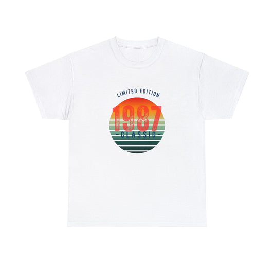 Personalised Custom Limited Edition 1987 Classic T-Shirt