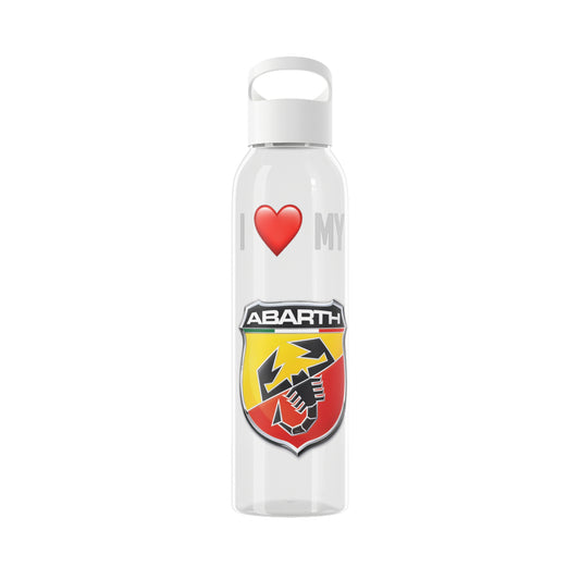 Abarth - I Love My Abarth 22oz Water Bottle