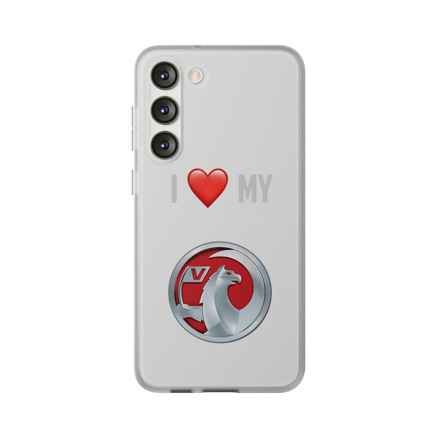 Vauxhall Phone Case - Flexible And Frosted TPU Plastic I Love My Vauxhall Phone Case