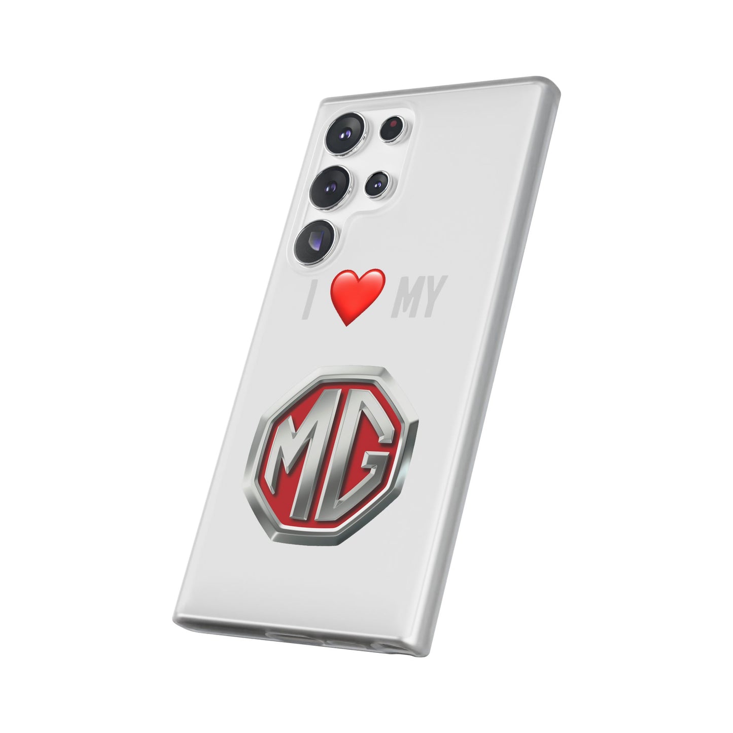 MG Phone Case - Flexible And Frosted TPU Plastic I Love My MG Phone Case
