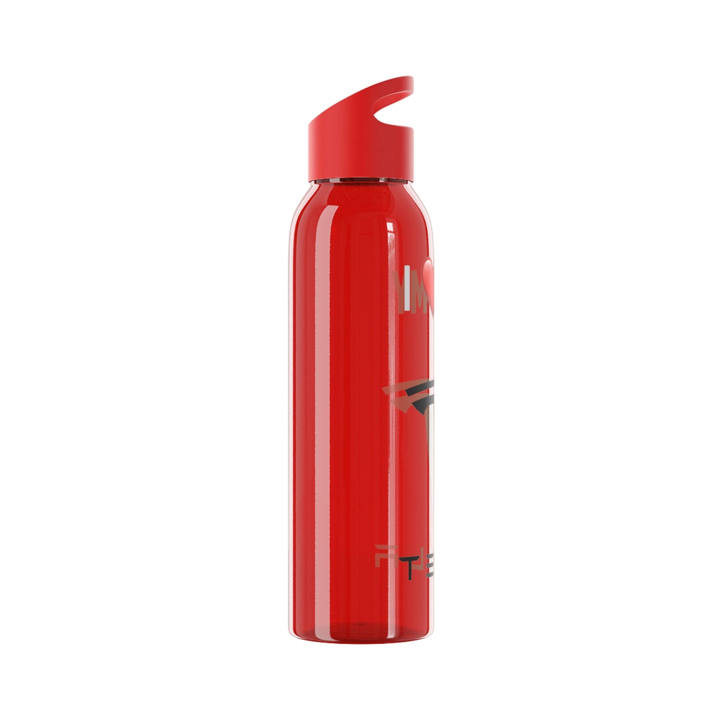 Tesla - I Love My Tesla 22oz Water Bottle