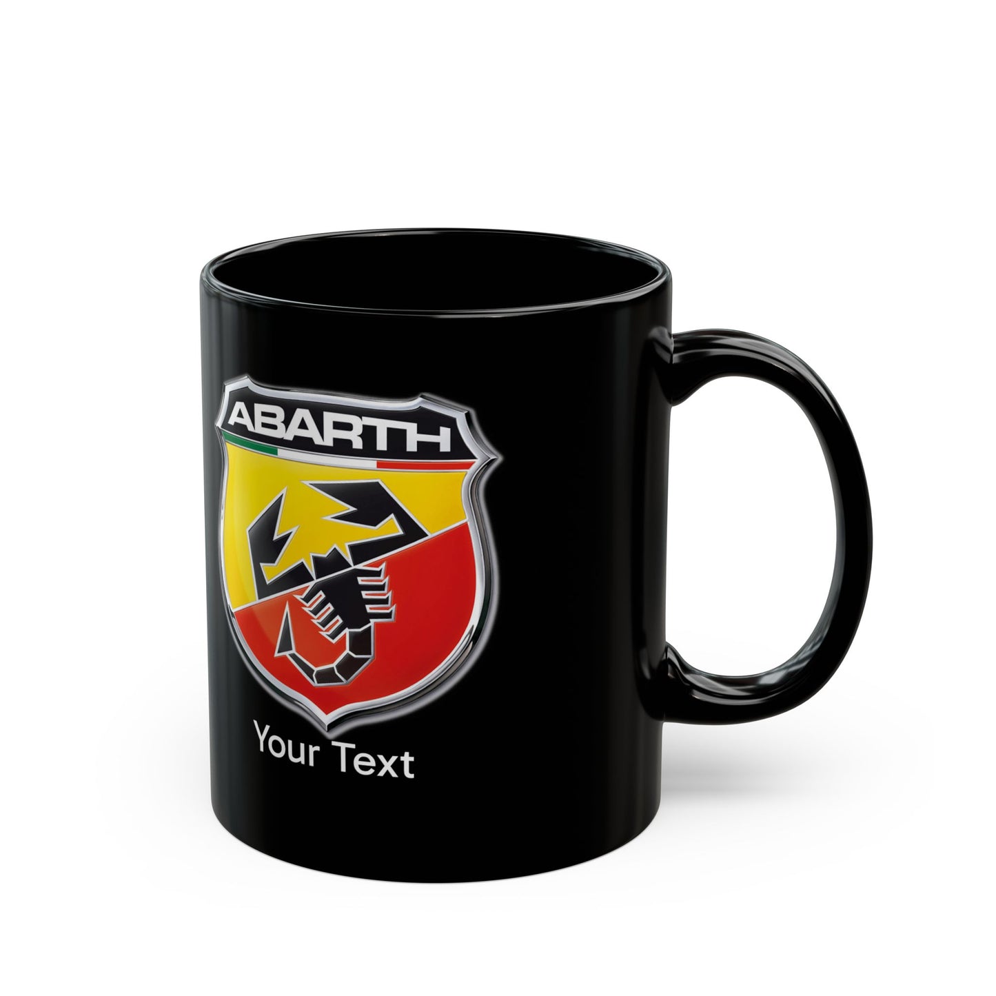 Abarth Mug (With or Without Personalisation) 11oz or 15oz. Perfect Gift