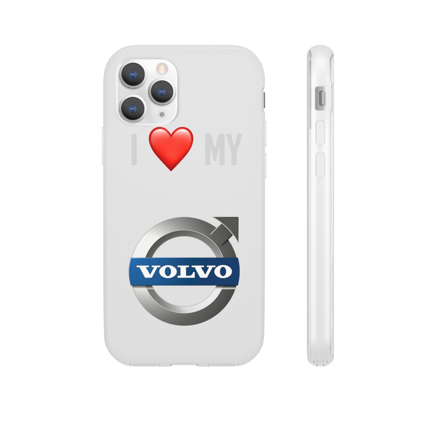 I  Love My Volvo Phone Case – Slim Flexible Protective Cover