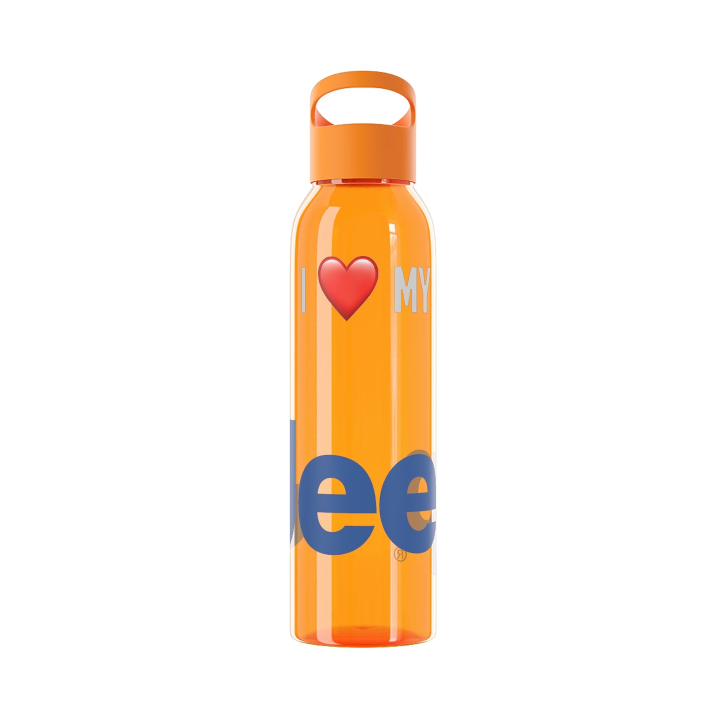 Jeep - I Love My Jeep 22oz Water Bottle