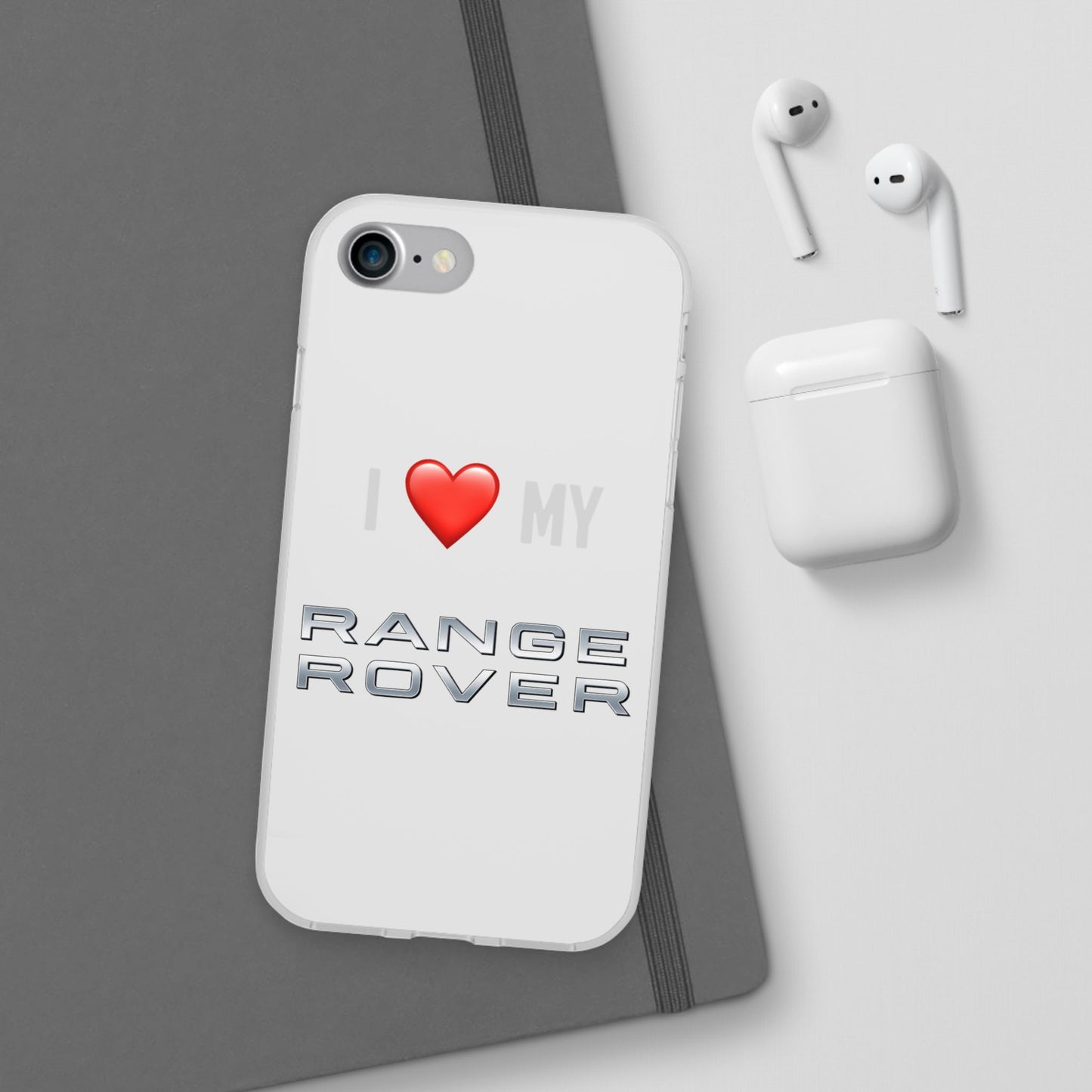 Range Rover Phone Case - Flexible And Frosted TPU Plastic I Love My Range Rover Phone Case