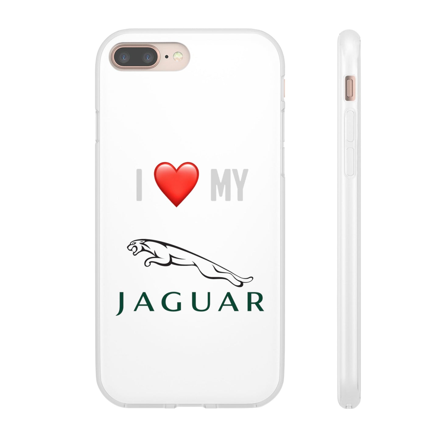 Jaguar Phone Case - Flexible And Frosted TPU Plastic I Love My Jaguar Phone Case