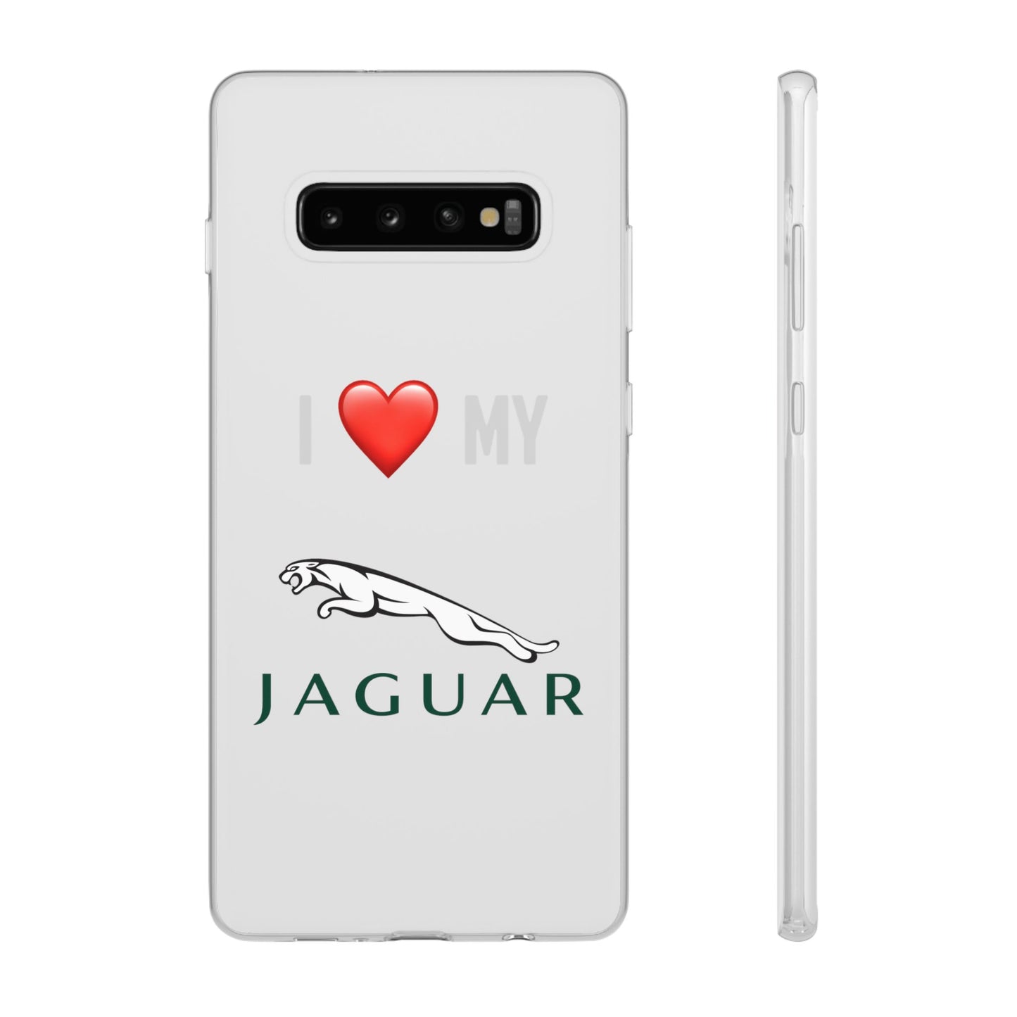 Jaguar Phone Case - Flexible And Frosted TPU Plastic I Love My Jaguar Phone Case