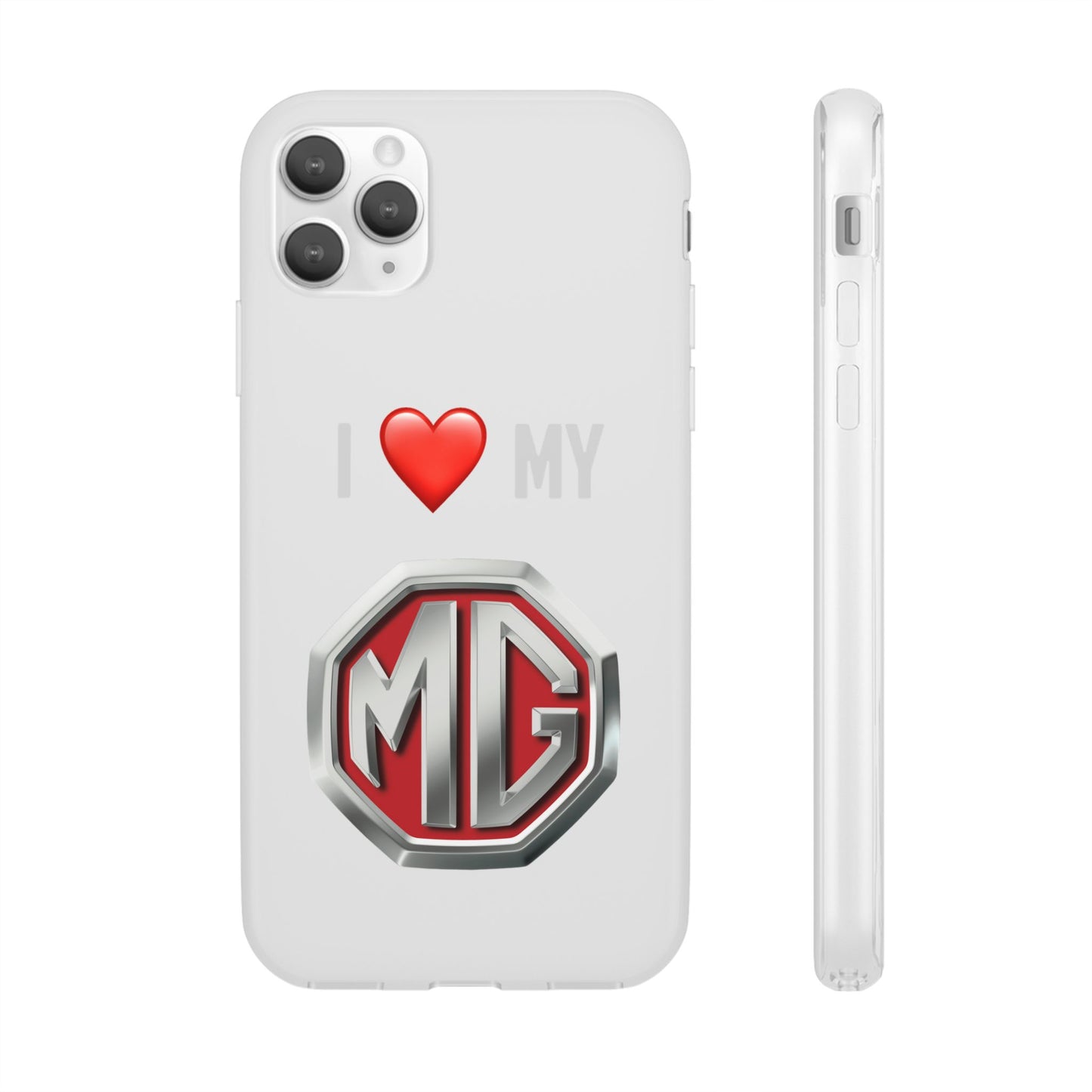 MG Phone Case - Flexible And Frosted TPU Plastic I Love My MG Phone Case