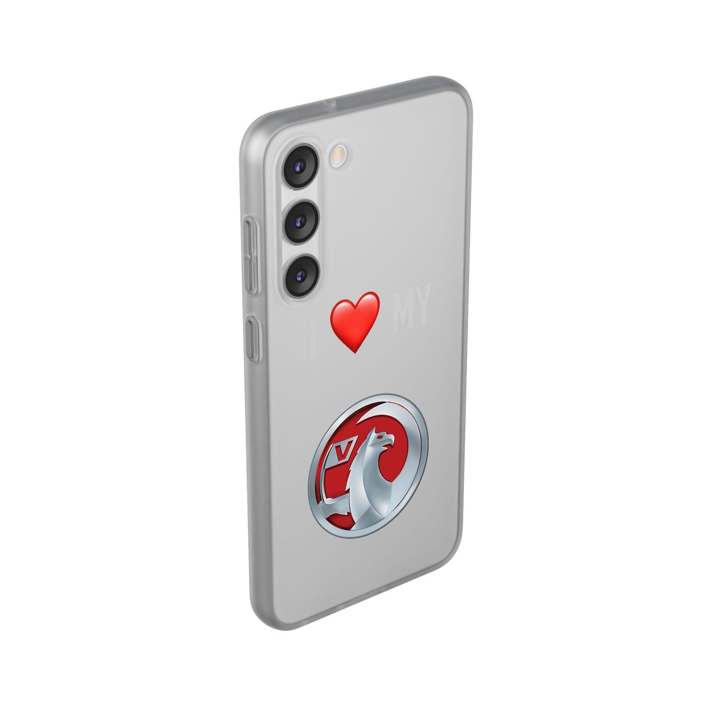 Vauxhall Phone Case - Flexible And Frosted TPU Plastic I Love My Vauxhall Phone Case
