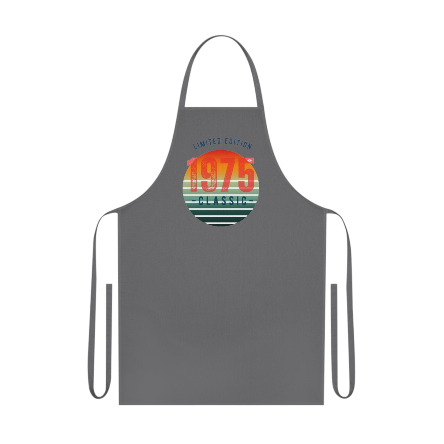 Personalised Custom Limited Edition 1975 Cotton Apron