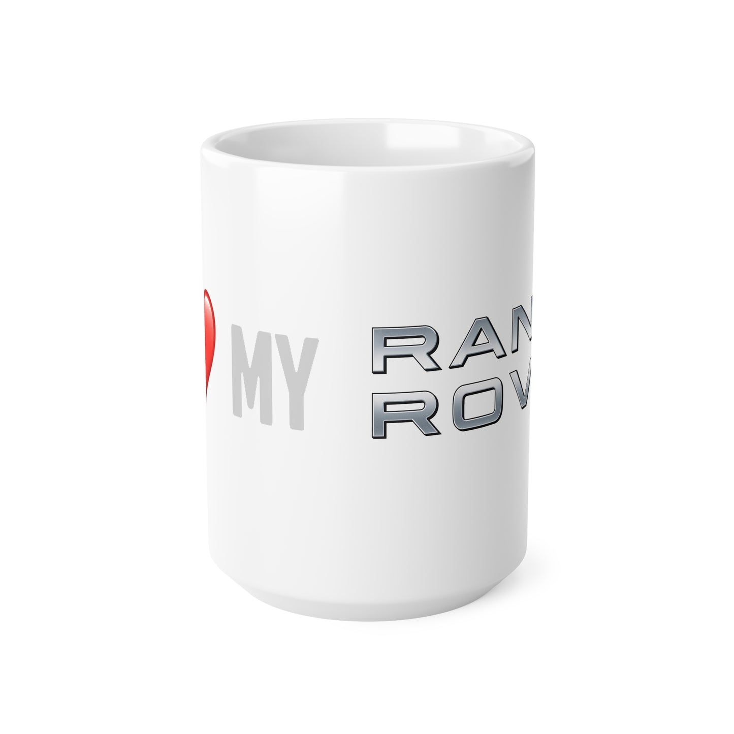 Range Rover  - I Love my Range Rover White Ceramic Coffee Cup 11oz, 15oz
