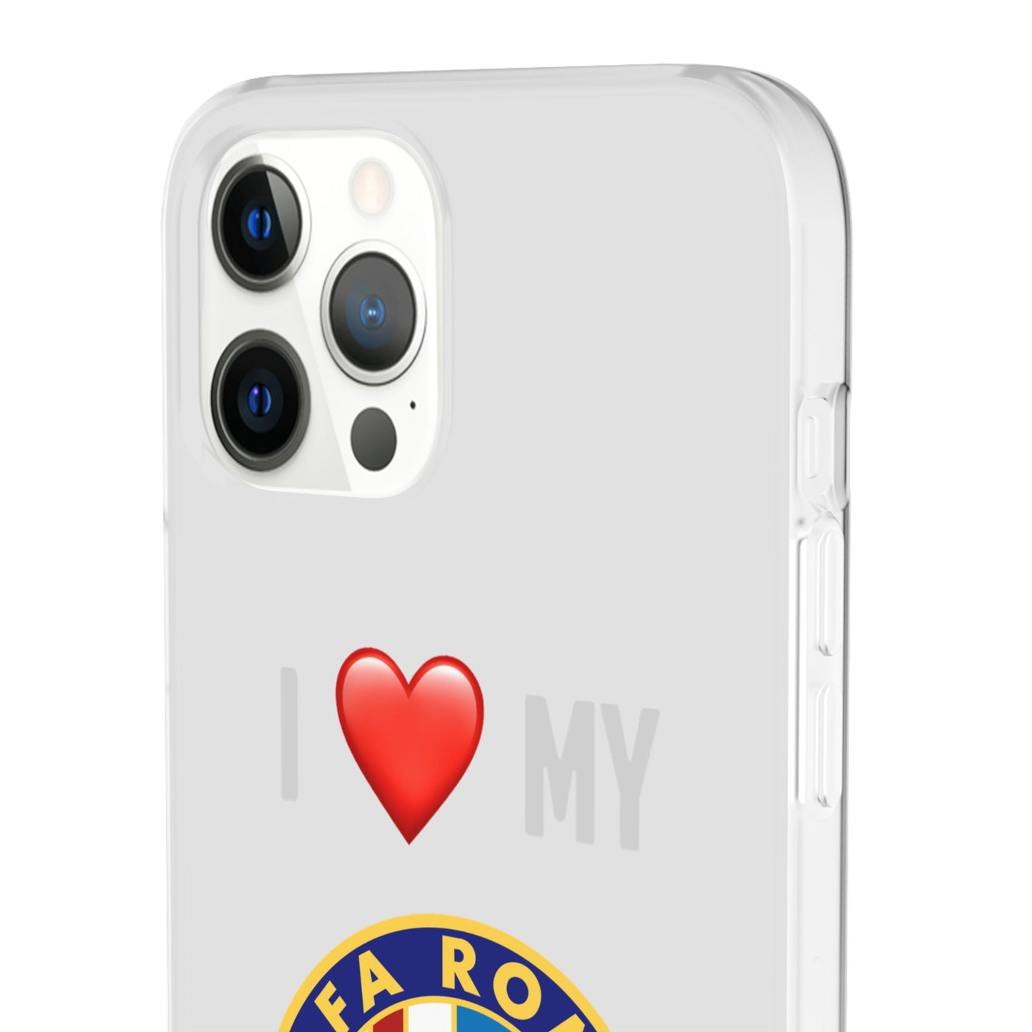 Alfa Romeo Phone Case - Flexible And Frosted TPU Plastic I Love My Alfa Romeo Phone Case