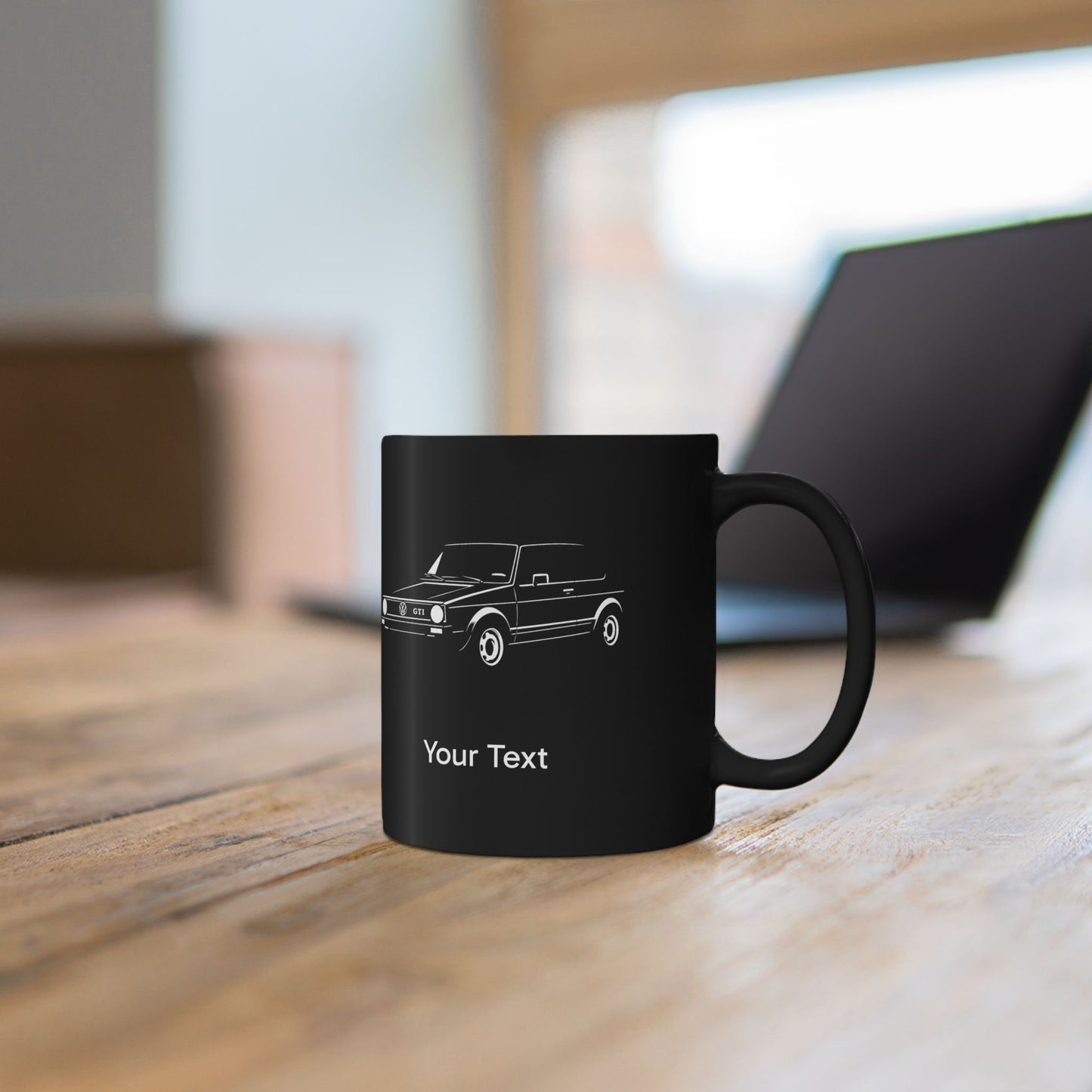 Golf GTI Mk 1 Mug (With or Without Personalisation) 11oz or 15oz. Perfect Gift