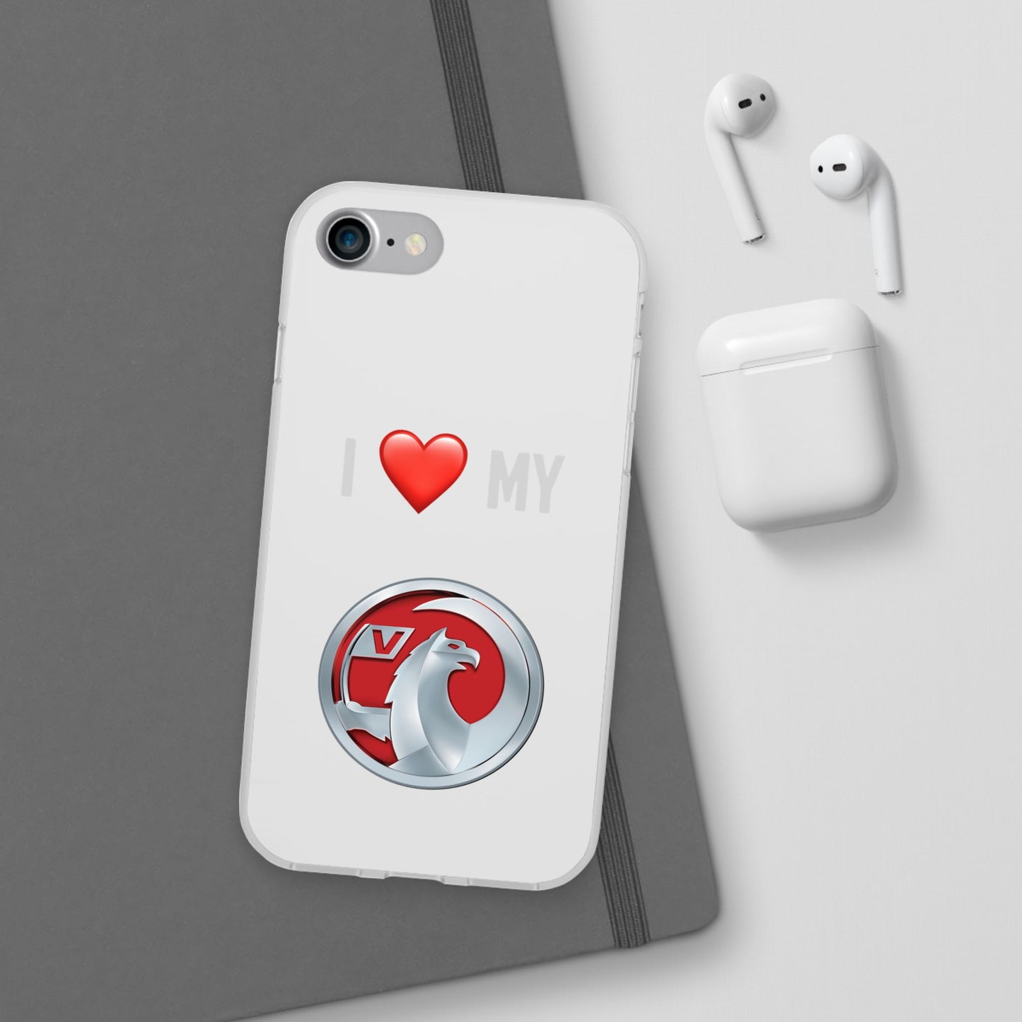 Vauxhall Phone Case - Flexible And Frosted TPU Plastic I Love My Vauxhall Phone Case