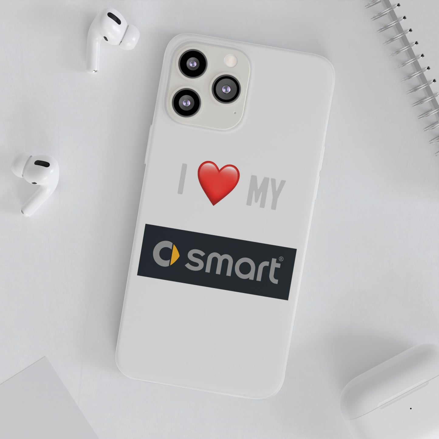 Smart Phone Case - Flexible And Frosted TPU Plastic I Love My Smart Phone Case