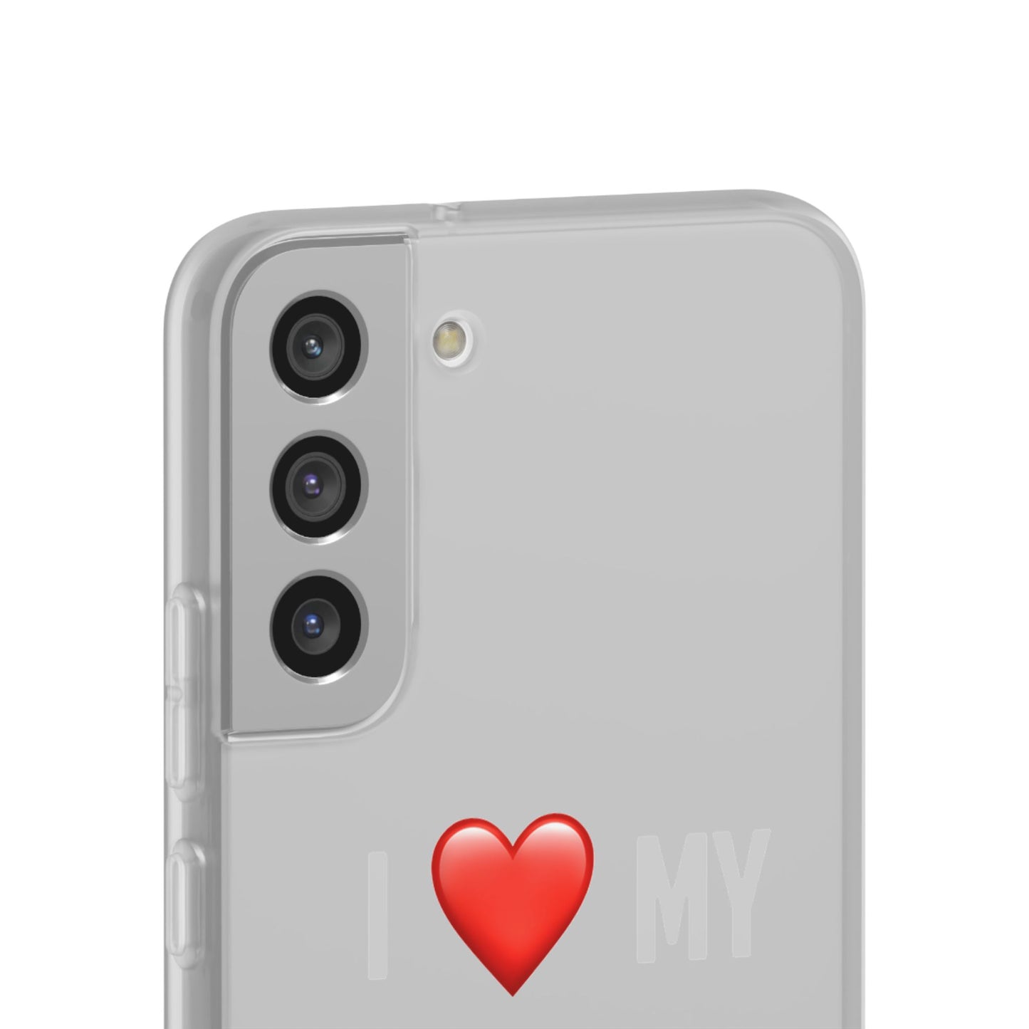 Mini Phone Case - Flexible And Frosted TPU Plastic I Love My Mini Phone Case