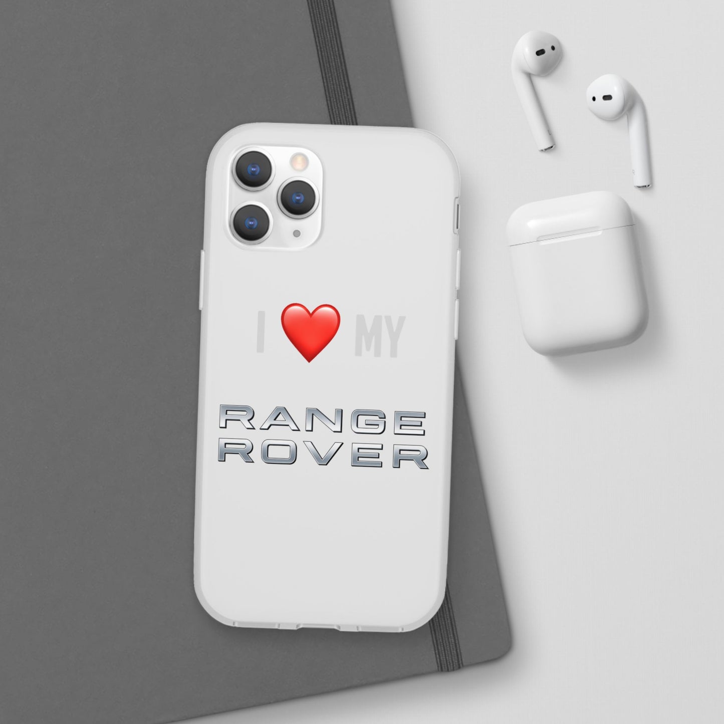 Range Rover Phone Case - Flexible And Frosted TPU Plastic I Love My Range Rover Phone Case