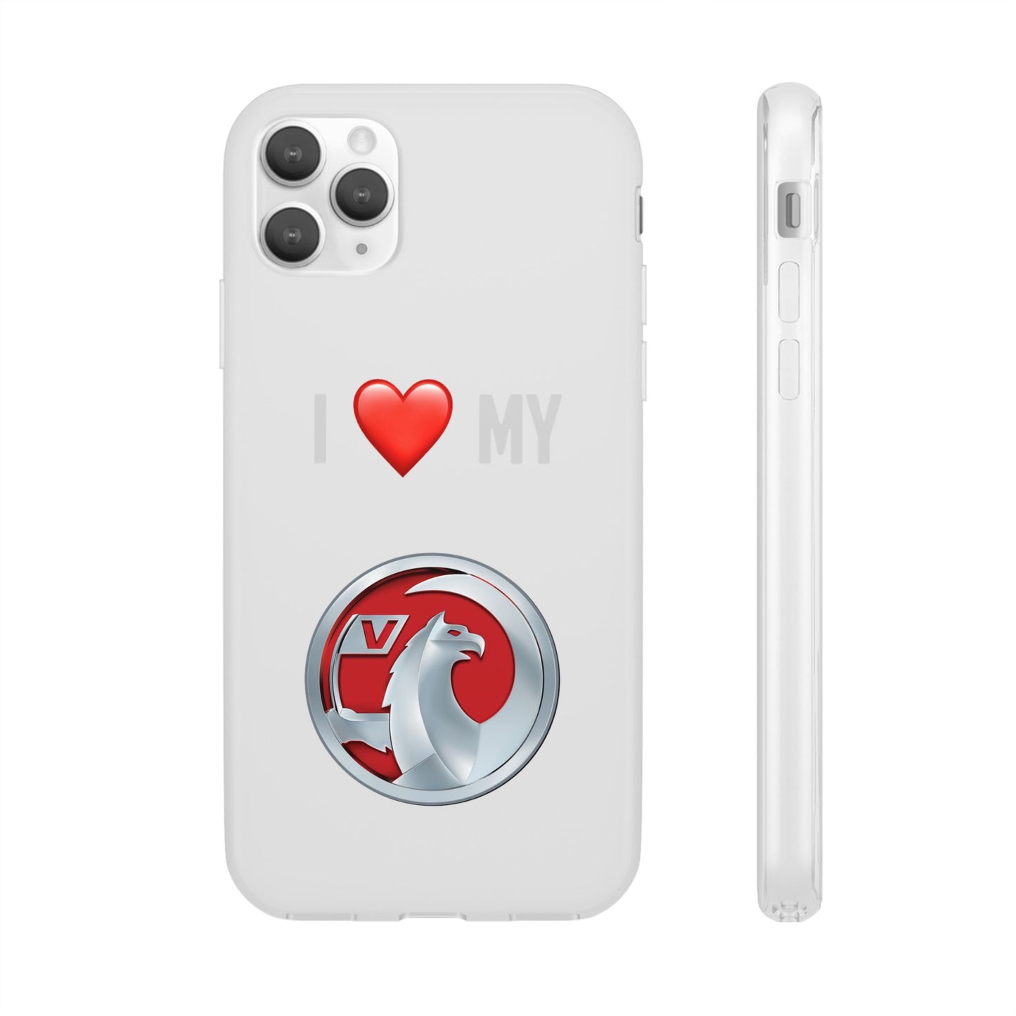 Vauxhall Phone Case - Flexible And Frosted TPU Plastic I Love My Vauxhall Phone Case