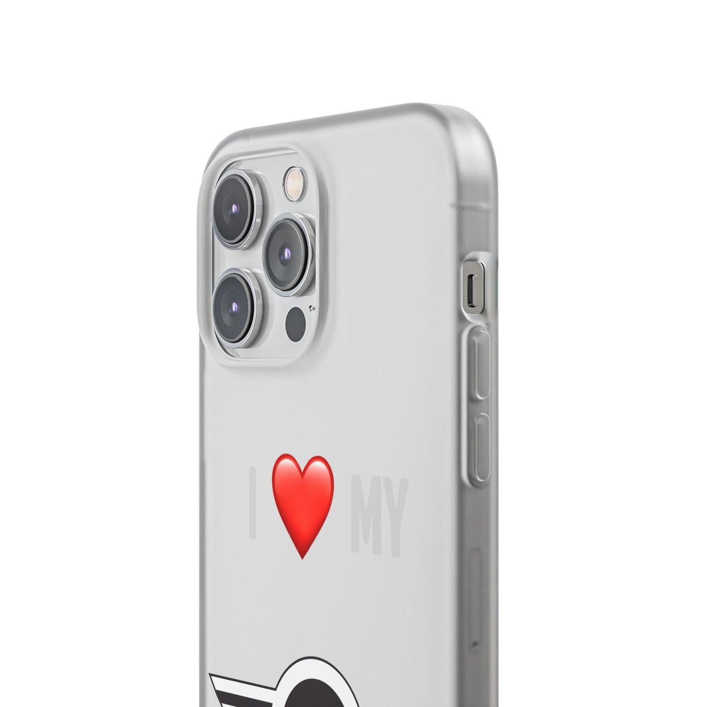 Mini Phone Case - Flexible And Frosted TPU Plastic I Love My Mini Phone Case