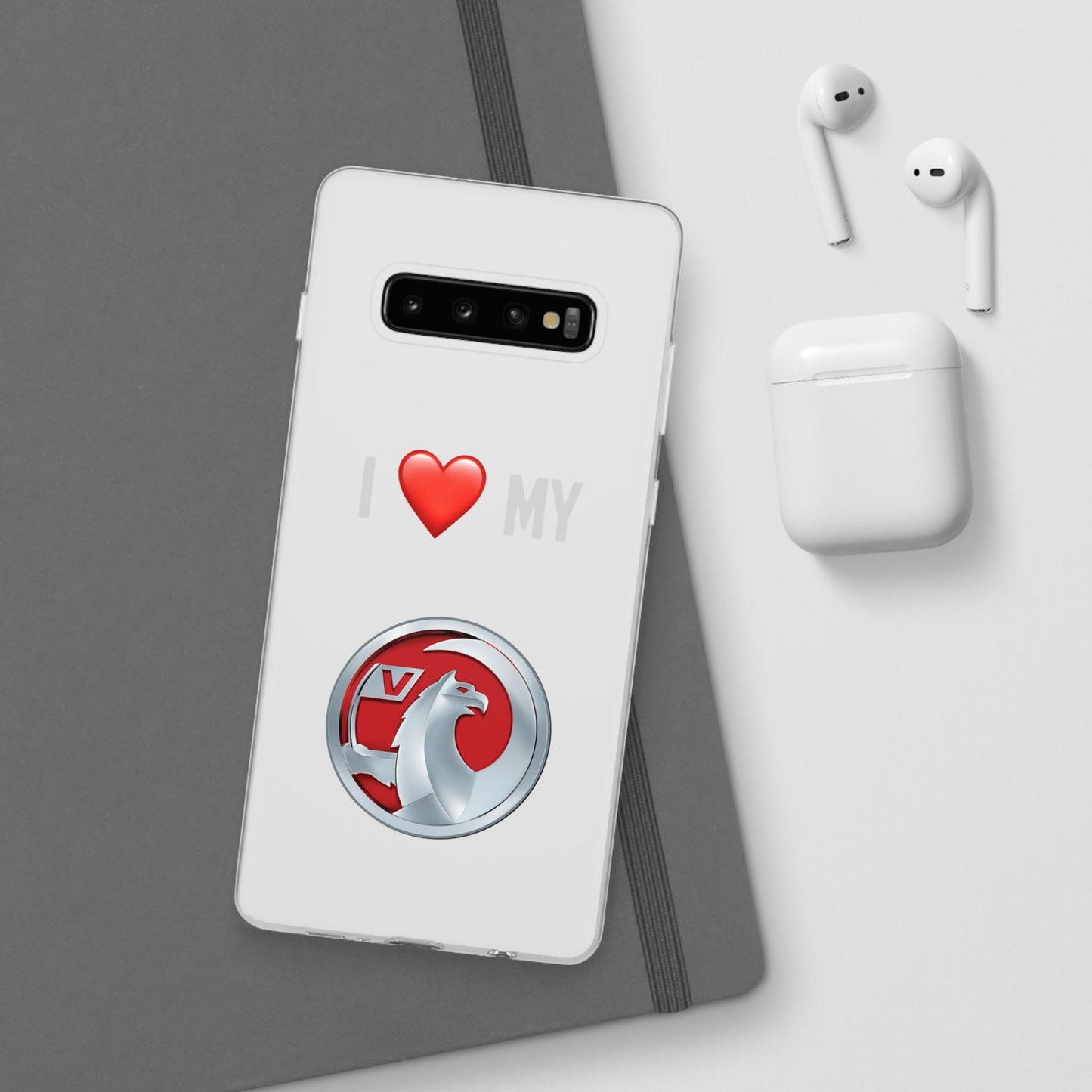Vauxhall Phone Case - Flexible And Frosted TPU Plastic I Love My Vauxhall Phone Case