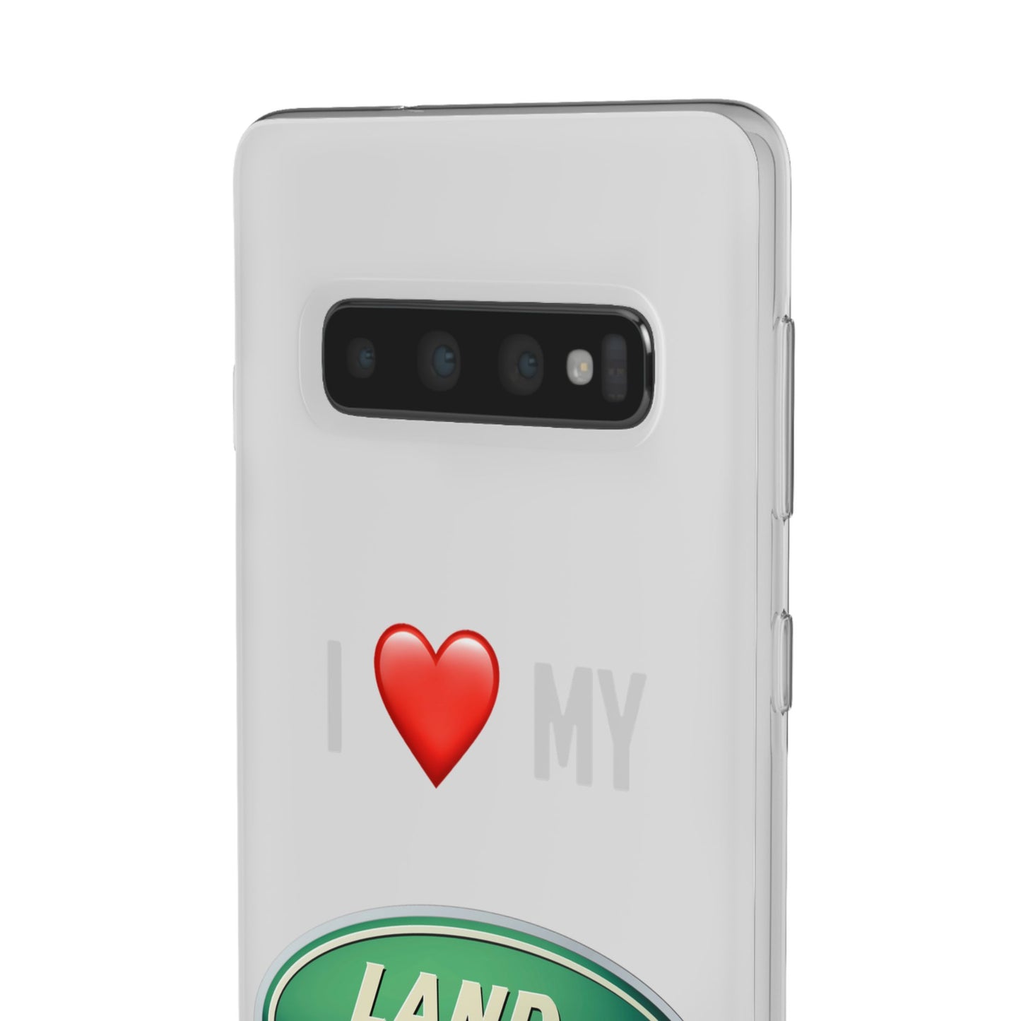 Land Rover Phone Case - Flexible And Frosted TPU Plastic I Love My Land Rover Phone Case