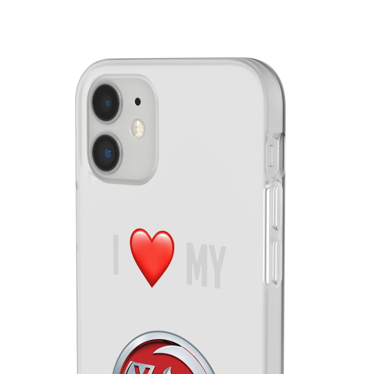 Vauxhall Phone Case - Flexible And Frosted TPU Plastic I Love My Vauxhall Phone Case