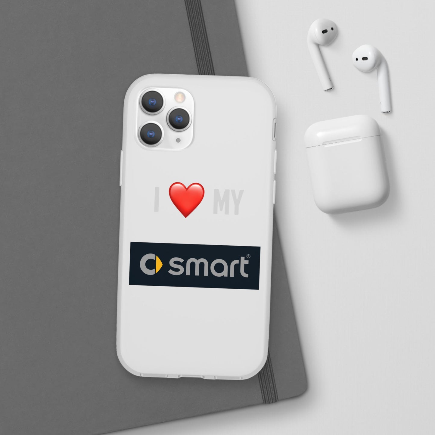 Smart Phone Case - Flexible And Frosted TPU Plastic I Love My Smart Phone Case