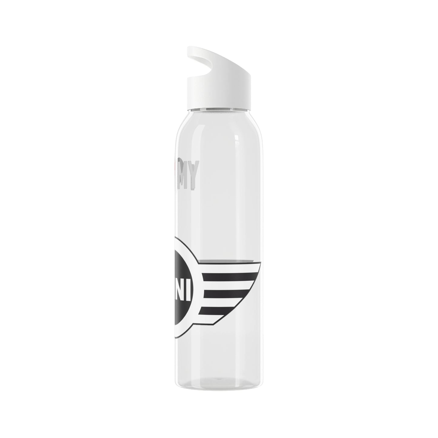 Mini - I Love My Mini 22oz Water Bottle