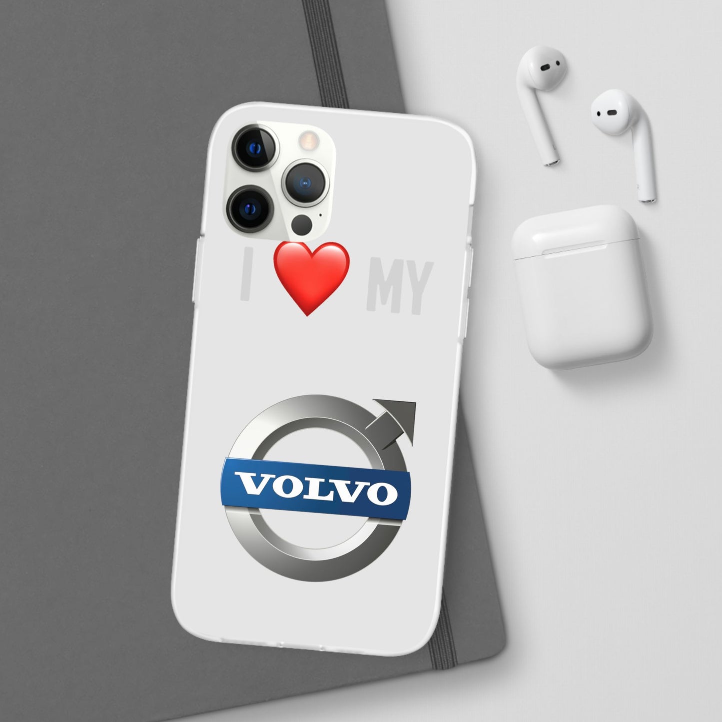 I  Love My Volvo Phone Case – Slim Flexible Protective Cover