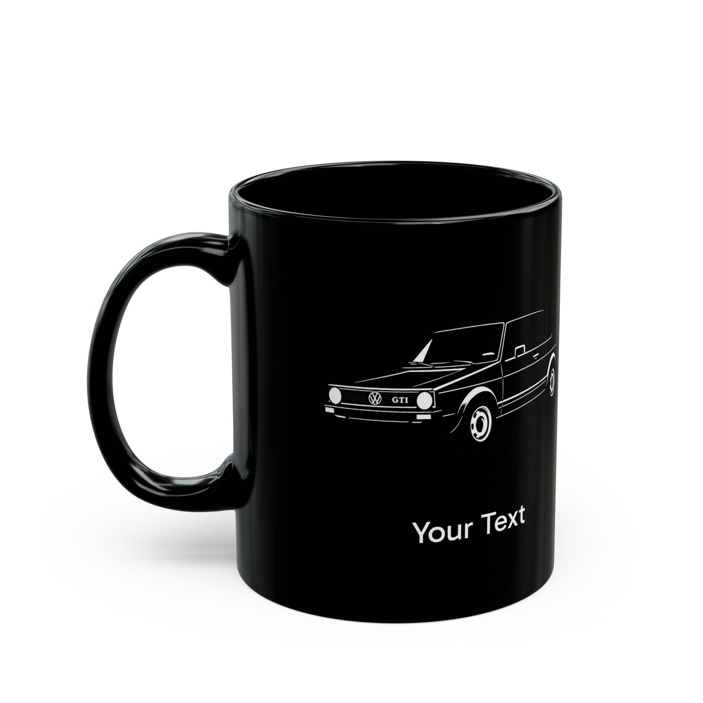 Golf GTI Mk 1 Mug (With or Without Personalisation) 11oz or 15oz. Perfect Gift